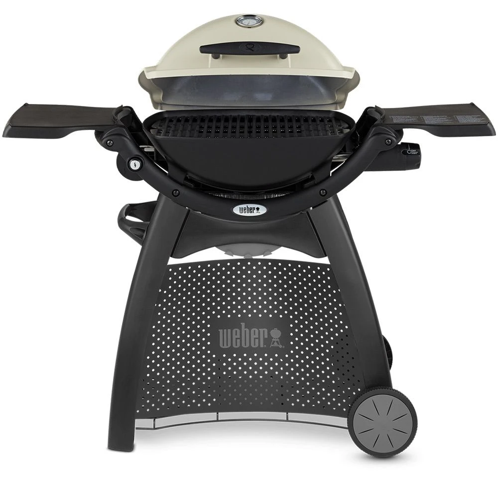 Weber Q2000 Portable Propane Gas Grill With Side Tables On Q Cart (WEB-53060001-WEB-6525) 2 Weber Q2000 Portable Propane Gas Grill With Side Tables On Q Cart (WEB-53060001-WEB-6525) - Image 2