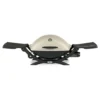 Weber Q2200 Portable Propane Gas Grill With Side Tables (WEB-54060001)