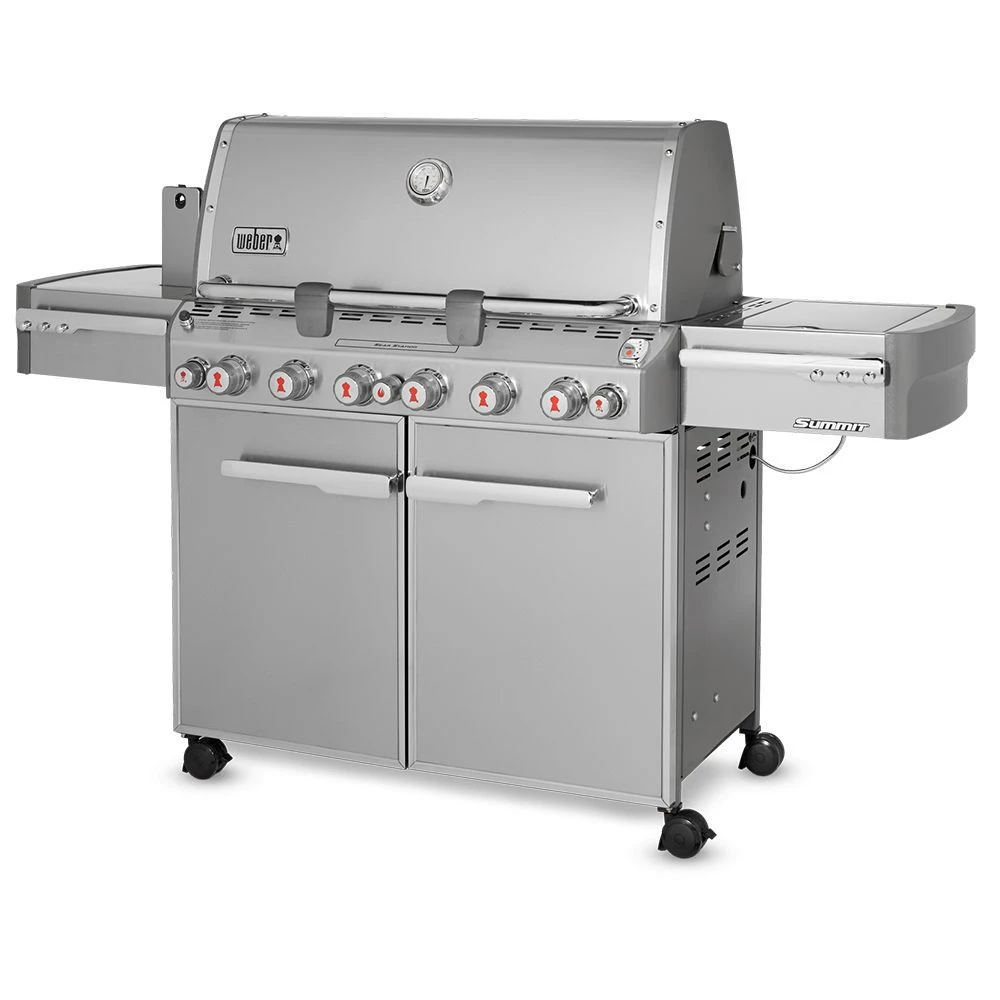 Weber Summit 6-Burner Freestanding Gas Grill With Rotisserie, Sear Station And Side Burner (WEB-E-S-670) 2 Weber Summit 6-Burner Freestanding Gas Grill With Rotisserie, Sear Station And Side Burner (WEB-E-S-670) - Image 2