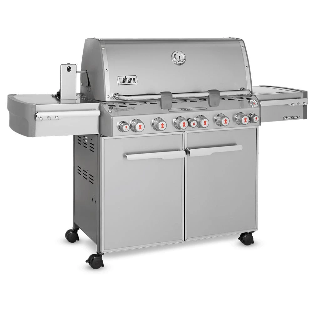Weber Summit 6-Burner Freestanding Gas Grill With Rotisserie, Sear Station And Side Burner (WEB-E-S-670) 3 Weber Summit 6-Burner Freestanding Gas Grill With Rotisserie, Sear Station And Side Burner (WEB-E-S-670) - Image 3