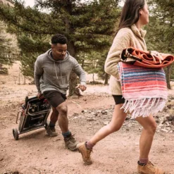 Weber Traveler Portable Propane Gas Grill With Side Table -Kitchen Grill Shop web 9010001 e 05 22