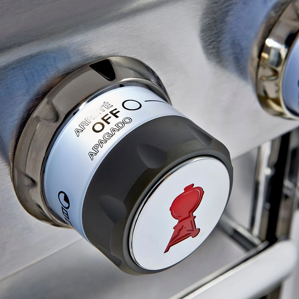 Weber Summit 4-Burner Built-In Gas Grill With Rotisserie, Sear Station And Access Doors (WEB-S-460) 6 Weber Summit 4-Burner Built-In Gas Grill With Rotisserie, Sear Station And Access Doors (WEB-S-460) - Image 6